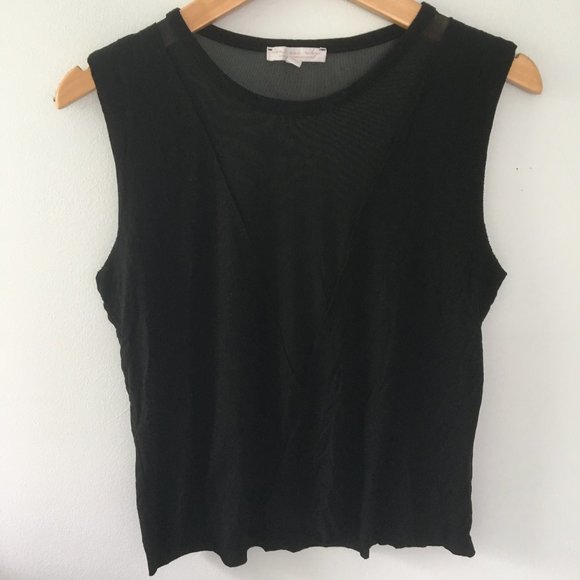 AEO Don't Ask Why Mesh Muscle Tee - Picture 1 of 4